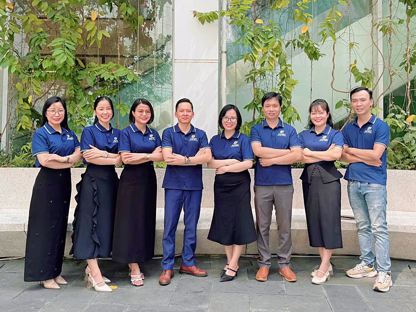 CEO HCSoft Nguyễn Như Cương cùng đội ngũ APEC, HCSoft và APEC chúc mừng hợp tác